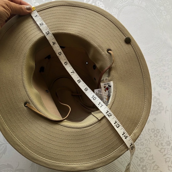 Walt Disney World Animal Kingdom Vintage Park Safari Hat With Pins Men’s Size M - Picture 11 of 16